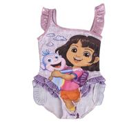 Costume da Bagno Dora L'esploratrice Bambina Un Pezzo - Costume da Bagno per Bambini Bluey Ragazza Spiaggia, Piscina, Nuoto e Asciugatura Rapida, Costume Ragazze Bretelle Regolabili e Fodera Interna