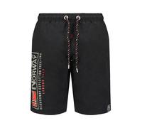 Geographical Norway Bermuda Mare Piscina Corto Nero Uomo