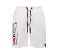 Geographical Norway Bermuda Mare Piscina Corto Bianco Uomo