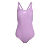 adidas Femme 3 Stripes C-Back Swimsuit, preloved Purple/Bliss Lilac, 40