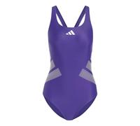 adidas Donna Logo C-Back Swimsuit Swimwear, Collegiate Purple/White, 42
