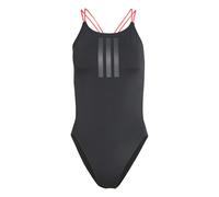 Adidas Ripstream 3 Stripes Tie Back Swimsuit Nero 36 Donna
