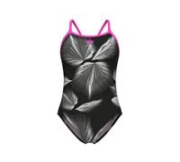 Costume da bagno intero Arena Frozen Leave Ligh Noir 46