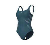 Costume da bagno intero Arena Milena Wing Back Vert 42