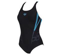 Costume da bagno intero Arena Shiner Pro Back One Piece Noir 40