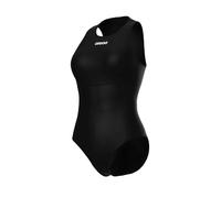 Arena Costume da Bagno Team Waterpolo Solid Intero, Nero-Bianco, 6 Donna