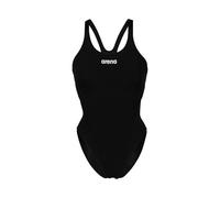 Arena Costume intero Swim Tech Solid – MaxLife Eco, resistente al cloro – Nero/Bianco Taglia 44