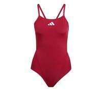 Costume da bagno intero con schiena a C donna adidas Ripstream Team Rouge 44