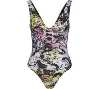 Costume da bagno intero da donna Urban Classics riciclabile Multicolore XS
