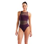 Costume da bagno intero da piscina Water Touch Rosso 48 (IT) - 44 (FR) Tinta unita