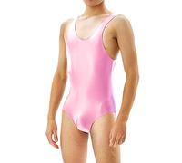Costume da bagno intero da uomo, con canotta corta, senza maniche, tuta intera