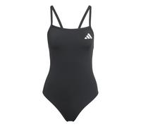 adidas Femme Thin Straps V-Back Swimsuit, Black, 36