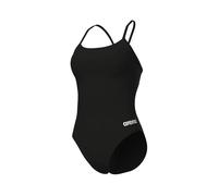 Costume da bagno intero donna con schiena in pizzo Arena Solide Noir 40