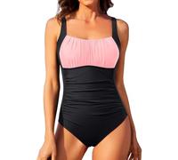 Costume da Bagno Intero Donna Stampa Costumi Interi Donna Curvy Costumi da Mare Surf Piscina Spiaggia Costumi Interi Modellanti Curvy Controllo Della Pancia Vita Alta Costumi Mare Swimsuit 2026