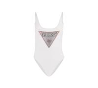 Costume da bagno intero Guess Rhinestone Blanc XL