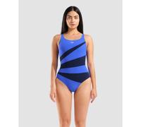 Costume da bagno intero ISABELLA Blu 52 (IT) - 48 (FR) Tinta unita