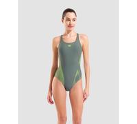 Costume da bagno intero LILY SWIM PRO BACK Verde 44 (IT) - 40 (FR) Grafico