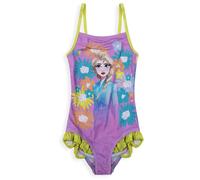 Costume da bagno intero mare bambina Disney Frozen Elsa 1 pezzo con volant 6664