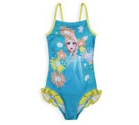 Costume da bagno intero mare bambina Disney Frozen Elsa 1 pezzo con volant 6664