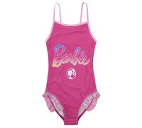 Costume da bagno intero Mattel Barbie bambina 1 pezzo con volant mare 6773