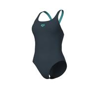 Costume da bagno intero schiena sportiva donna Arena Dynamo Gris 48