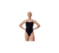 Costume da bagno intero speedo da donna v back 2 0 nero tinta unita