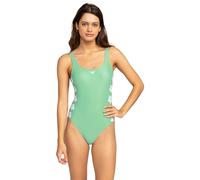 Costume da bagno intero Verde S Floreale