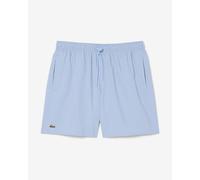Costume da bagno Lacoste Mid Length Monochrome azzurro chiaro - L
