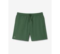 Costume da bagno Lacoste Mid Length Monochrome verde - M