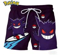 Costume da bagno mare senza retina pantaloncino Pokemon Gengar