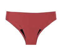 Costume da bagno mestruale da donna, basso costume da bagno, mestruale, per donne e adolescenti, mutandine mestruali, piscina stampata traspirante, bikini mestruale, piscina, arancione, XXL