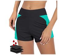 Costume da Bagno Mestruale, Mutande mestruali Donna Pantaloni da Nuoto per Il Periodo, Costumi da Bagno per Bikini, Biancheria Intima, Pantaloni da Bagno A Vita Bassa, Mestruale A Prova di Perdite