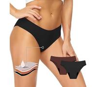 Costume da Bagno Mestruale per Ragazze e Adolescenti, Pantaloni da Nuoto per Il Periodo, Costumi da Bagno Donna Bikini a Vita Alta, Bikini Donna Ciclo Mestruale Basic Slip, Slip del Periodo Assorbenti