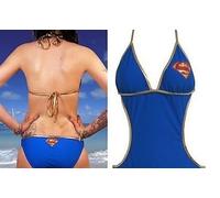 Costume Da Bagno Monokini Supergirl Logo Superman 1 Pezzo Dc Comics Estate '14