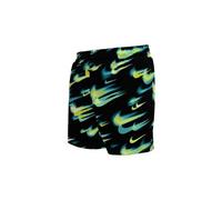 Costume da bagno nike swim breaker asteroid aop nero giallo da ragazzo