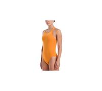 Costume da bagno Nike Swim Hydrastrong Solid spalline larghe arancione donna - 32