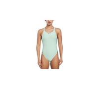 Costume da bagno nike swim fusion logo tape donna verde