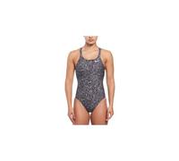 Costume da bagno nike swim hydrastrong multi print black 1 piece