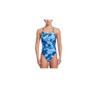 Costume da bagno nike swim hydrastrong multi print blu donna