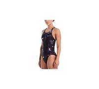 Costume da bagno nike swim hydrastrong multi print violet donna