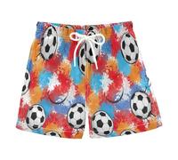 Costume da bagno per bambini, costume da bagno 2t, spruzzi di palline da calcio, Spruzzi di palle da calcio, 6 anni