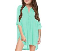 Costume da Bagno per Bambini da Bambina Copricostume da Spiaggia per Ragazza Camicia in Chiffon Bikini Costumi da Bagno Costume da Bagno Abito da Spiaggia Copricostume Vestiti Bambina Tulle