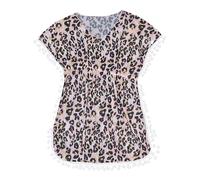 Costume da bagno per bambini Nuovo copricostume da bagno da donna stampato Split Small Middle e Large Costumi da bagno a maniche lunghe Costume da bagno per bambini, Marrone, 8-9 Anni