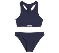 Costume da bagno per bambini Puma Racerback Bikini Set Dimensione per bambini: 116 / Colore: blu scuro