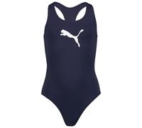Costume da bagno per bambini Puma Racerback Swimsuit Dimensione per bambini: 152 / Colore: blu scuro