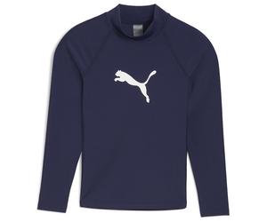 Costume da bagno per bambini Puma Unisex Rashguard Navy Dimensione per bambini: 164 / Colore: blu scuro