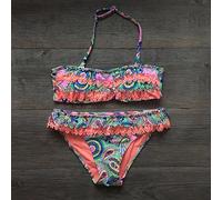 Costume Da Bagno Per Ragazze Set Bikini Età 6-14 Anni