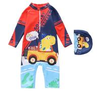 Costume da Bagno Ragazzo, Costume Bambino Due Pezzi Castelli di Sabbia