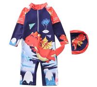 Costume da Bagno Ragazzo, Costume Due Pezzi Bambino Castelli di Sabbia