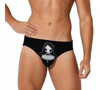 Costume da Bagno Sexy da Uomo Ghost Ballet Halloween Dance, Taglia 3XL